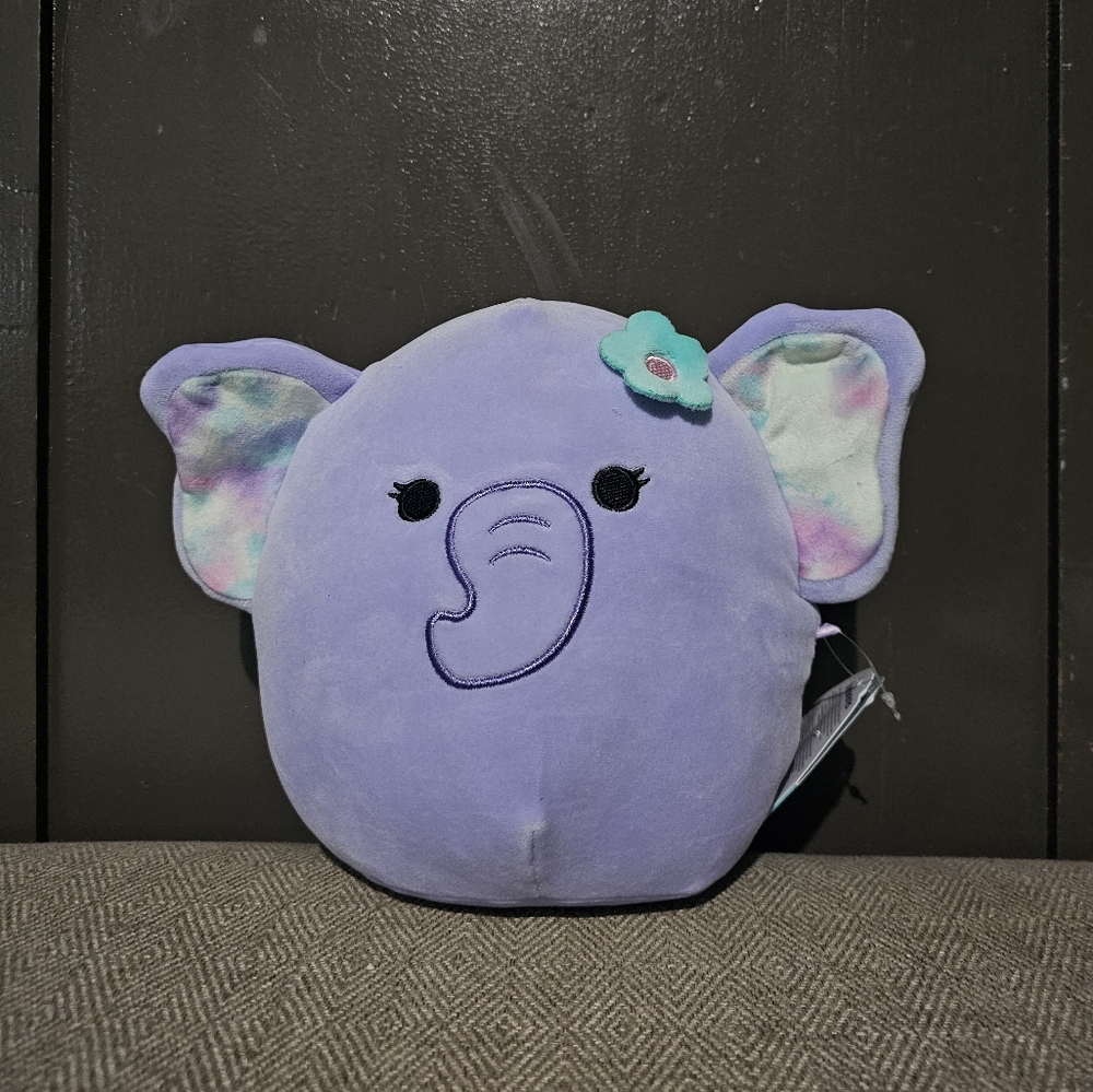 Purple Elephant Plush Toy for Kids